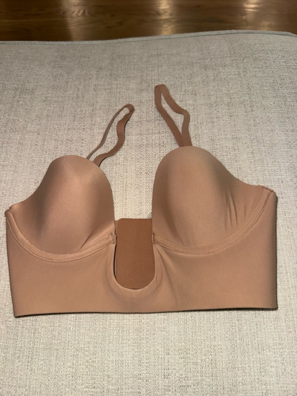 SKIMS Deep Plunge Sleepwear Bra